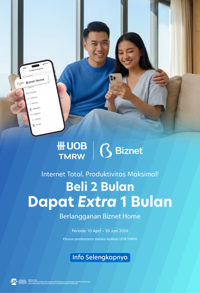 Drop Point Biznet BIZNET X TMRW SPECIAL OFFER USAGE | Biznet Home