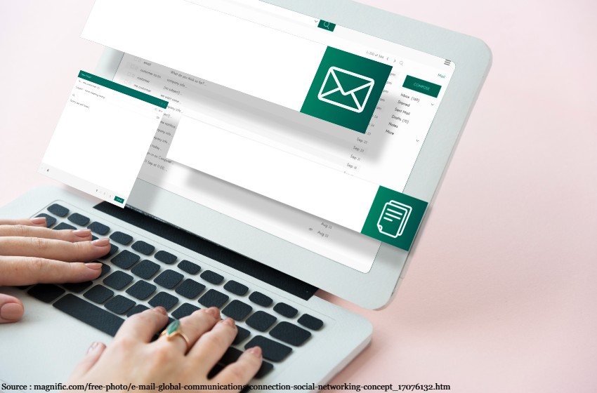 cara melihat sandi email
